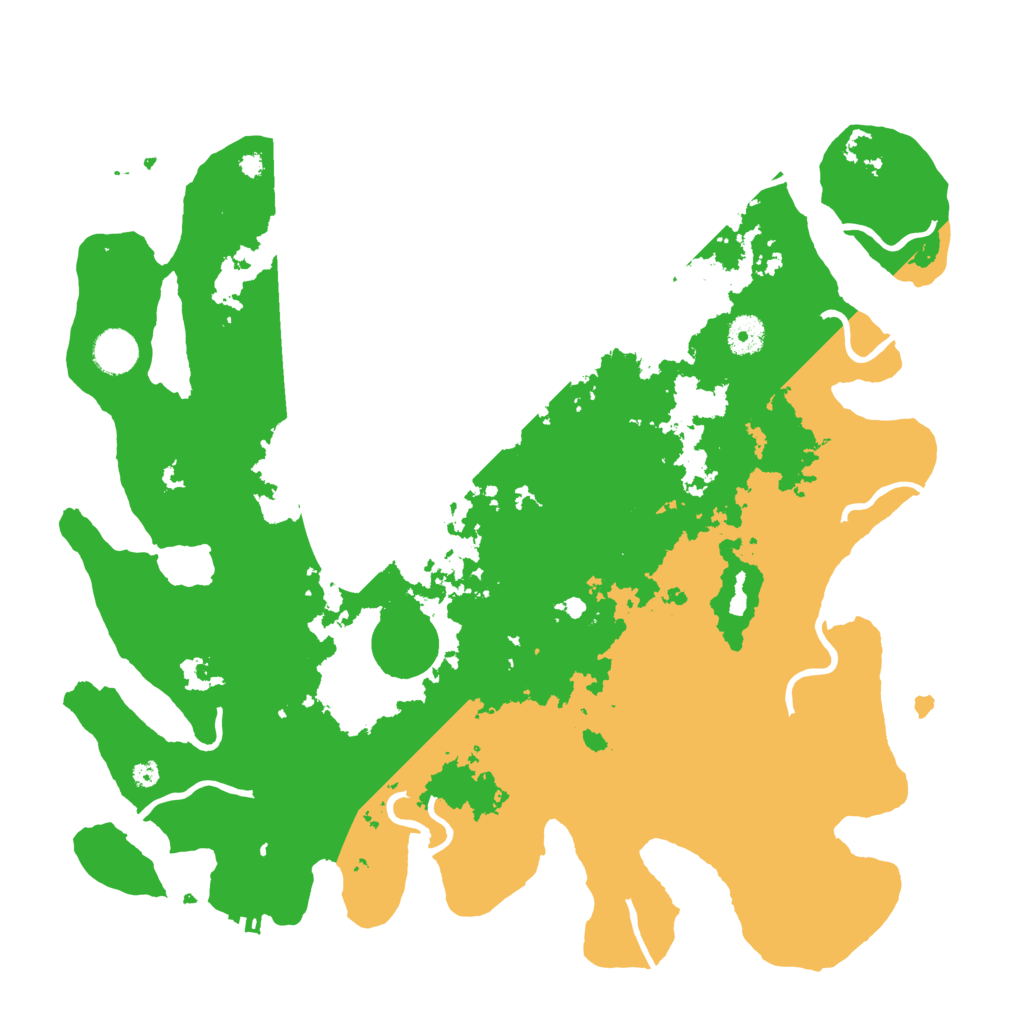 Biome Rust Map: Procedural Map, Size: 4000, Seed: 17913488
