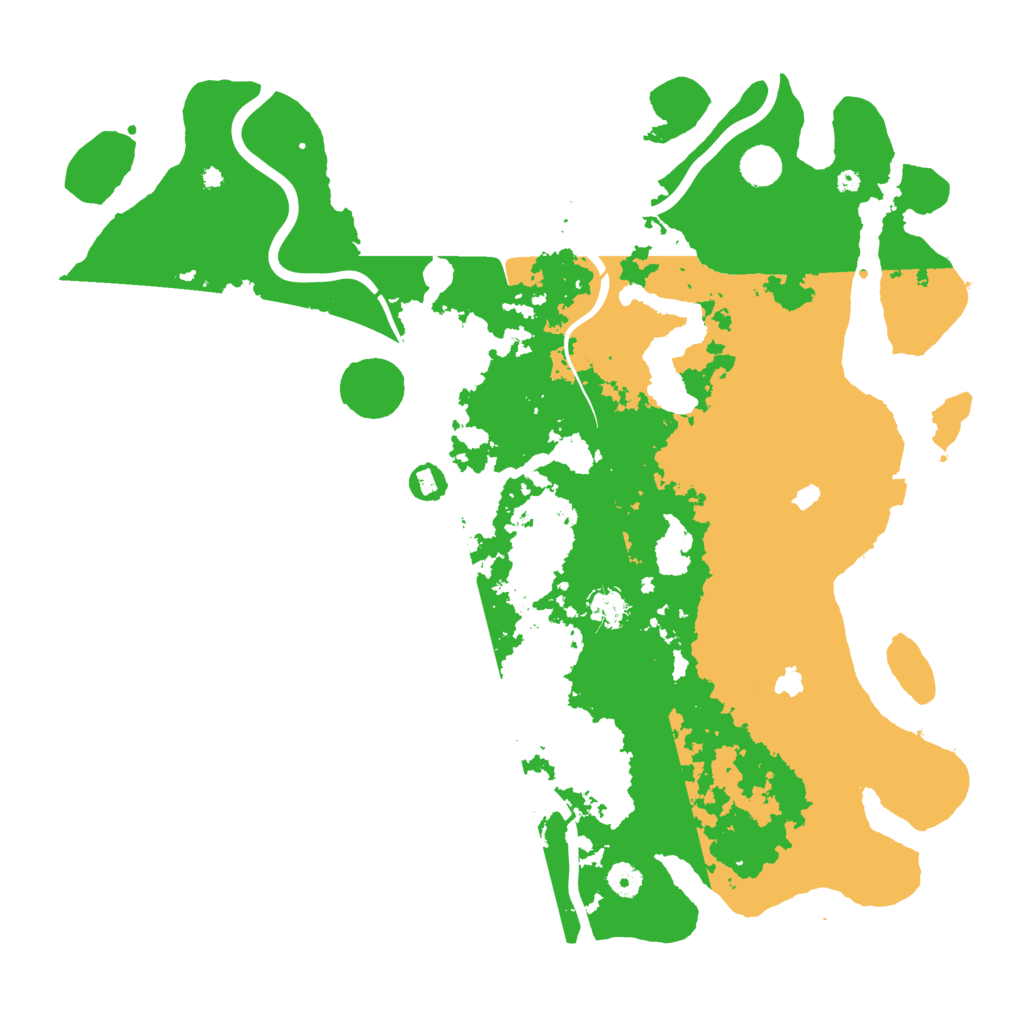 Biome Rust Map: Procedural Map, Size: 4500, Seed: 2000000000