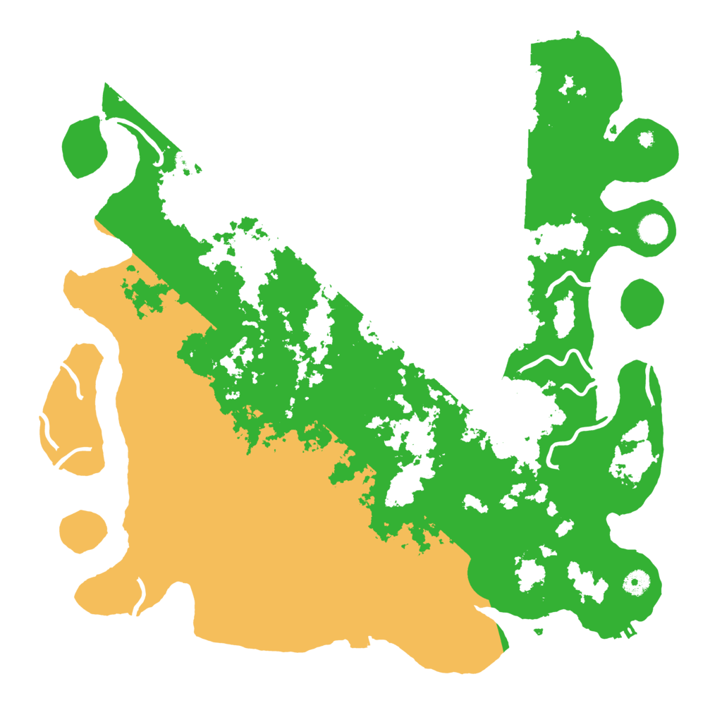 Biome Rust Map: Procedural Map, Size: 4250, Seed: 420884232