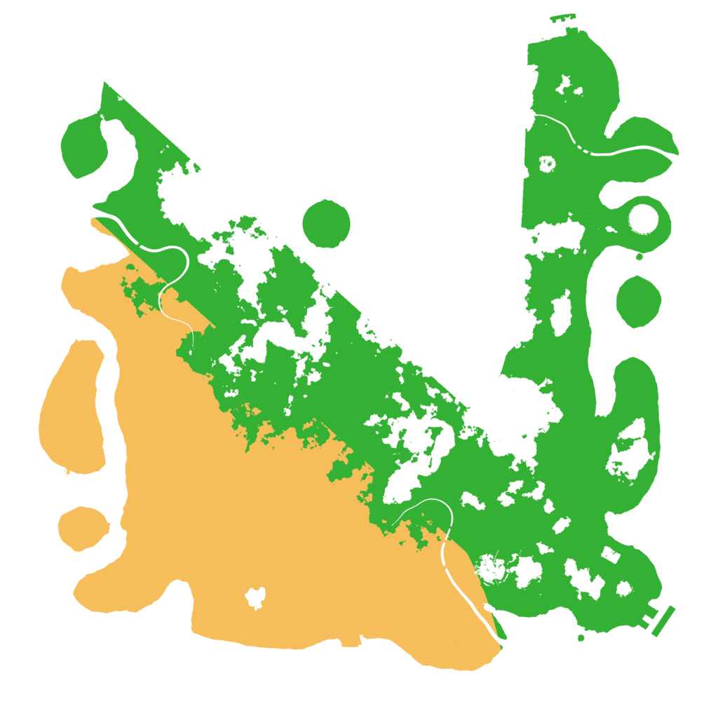 Biome Rust Map: Procedural Map, Size: 4250, Seed: 420884232