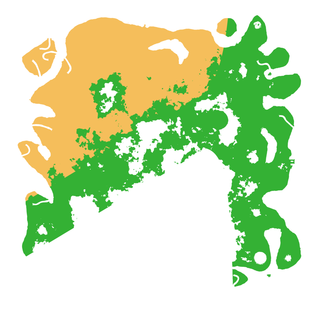 Biome Rust Map: Procedural Map, Size: 4501, Seed: 67256723
