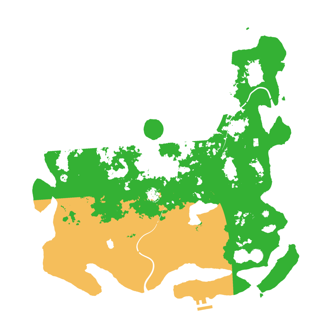 Biome Rust Map: Procedural Map, Size: 4250, Seed: 2102291144