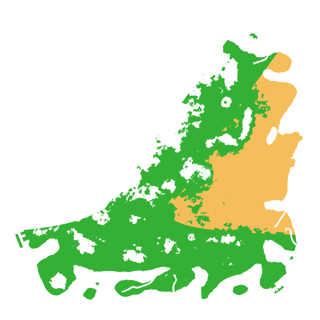 Biome Rust Map: Procedural Map, Size: 4500, Seed: 5051982