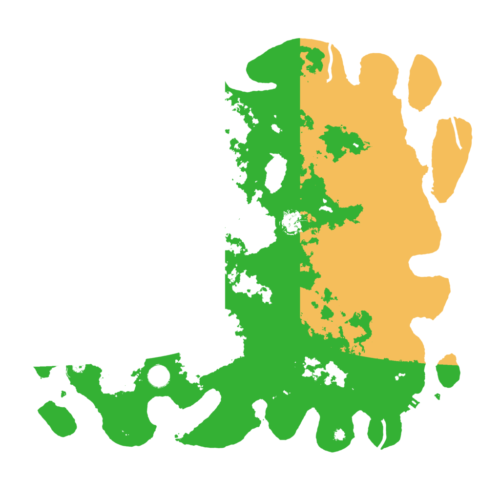 Biome Rust Map: Procedural Map, Size: 4000, Seed: 18210