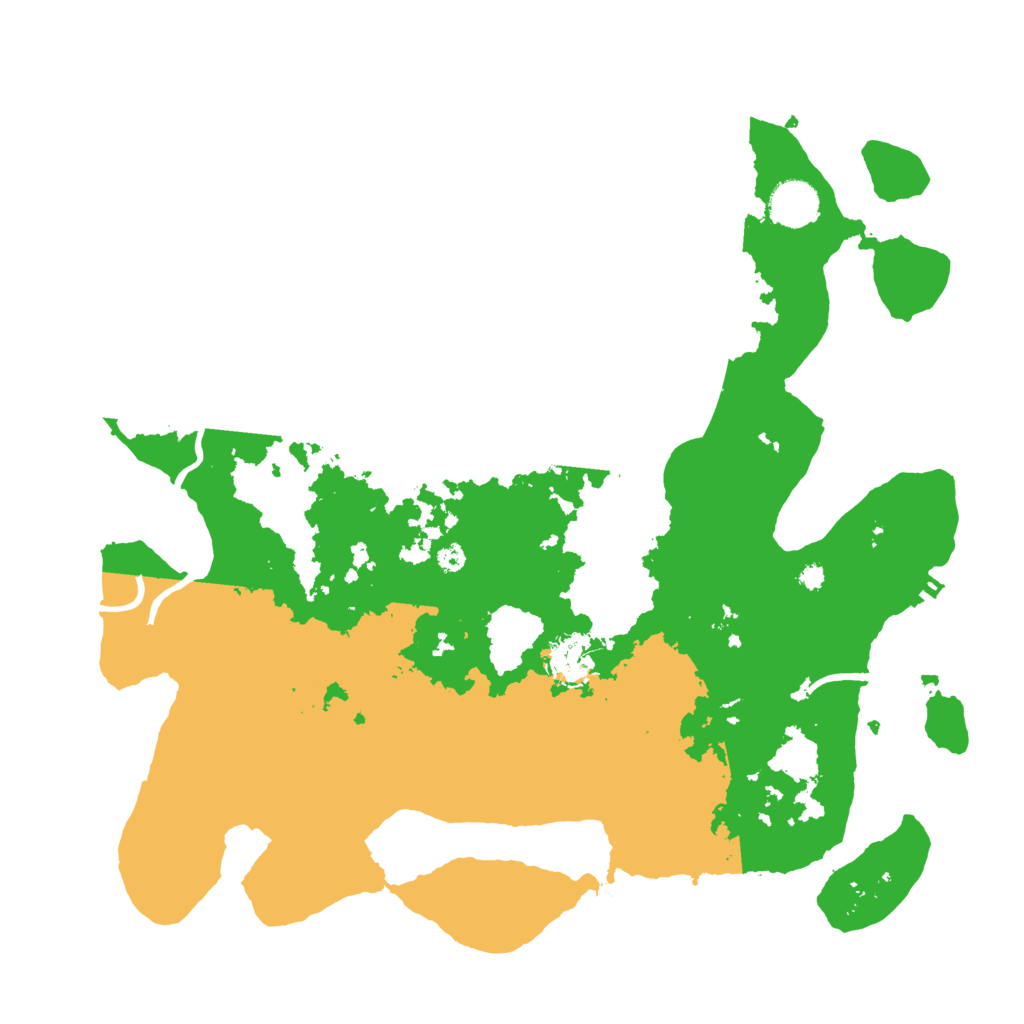 Biome Rust Map: Procedural Map, Size: 3750, Seed: 57266409