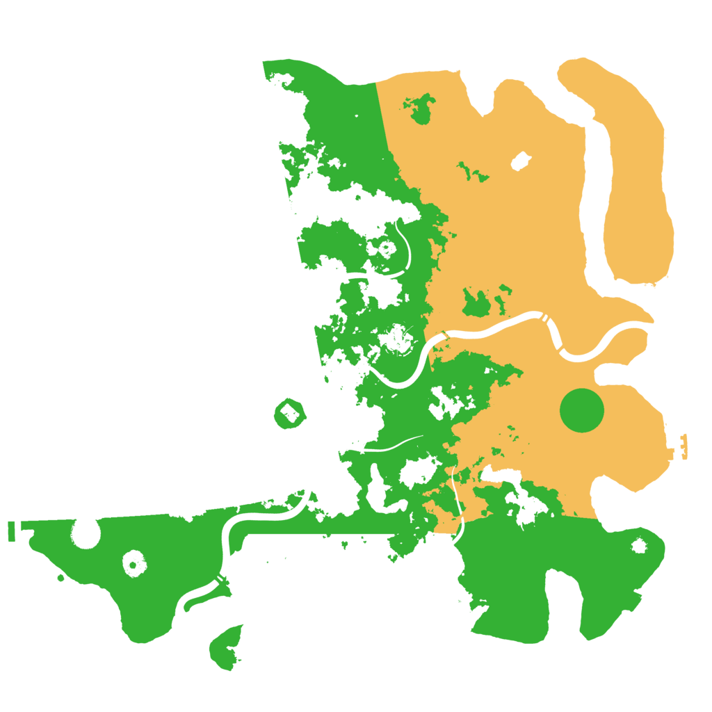 Biome Rust Map: Procedural Map, Size: 4250, Seed: 610226277