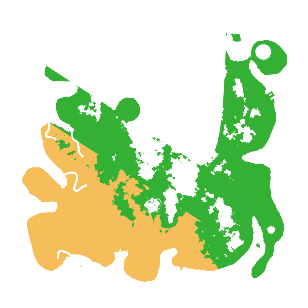 Biome Rust Map: Procedural Map, Size: 3500, Seed: 1314308347