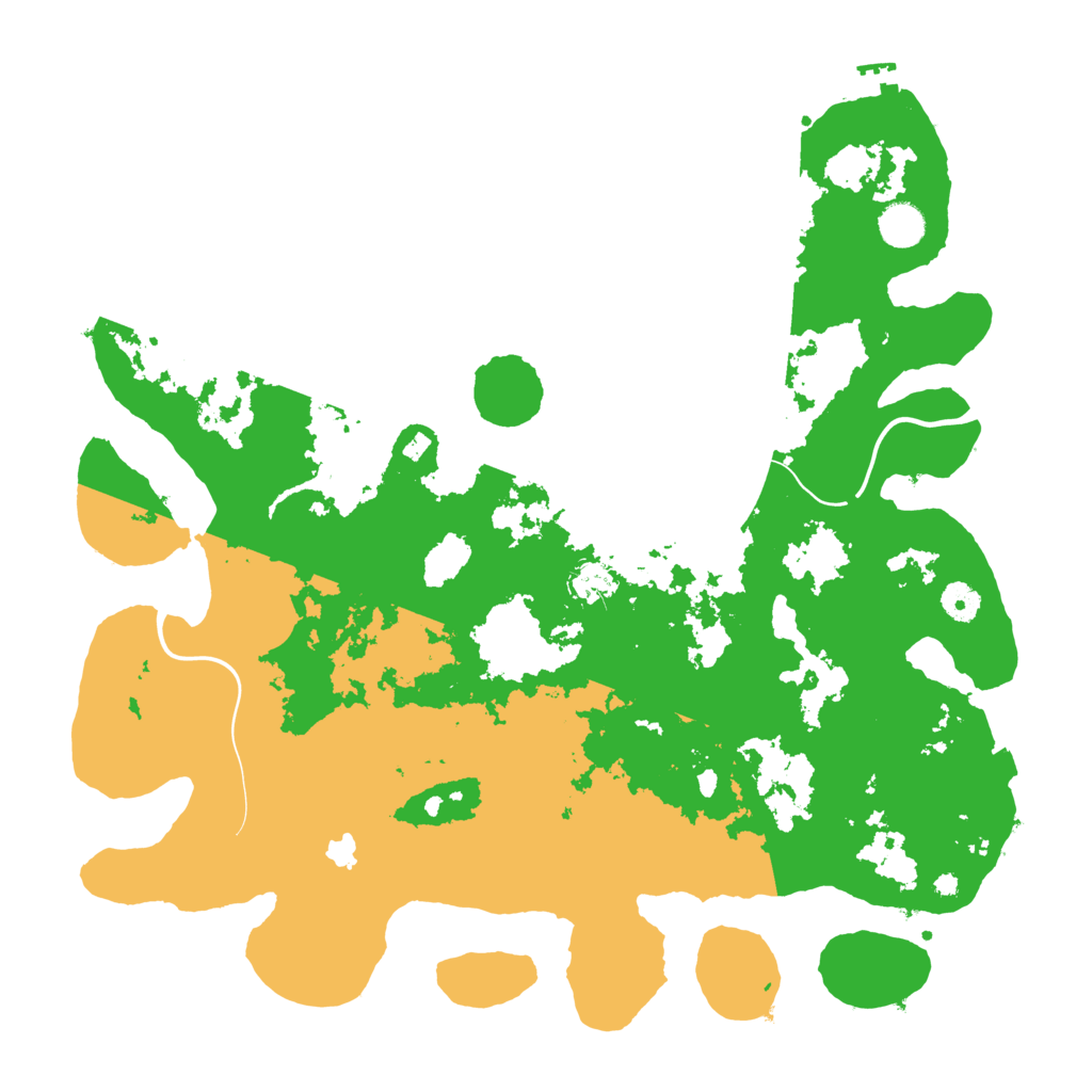 Biome Rust Map: Procedural Map, Size: 4250, Seed: 122746191