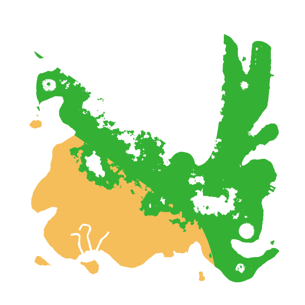 Biome Rust Map: Procedural Map, Size: 3500, Seed: 744705184
