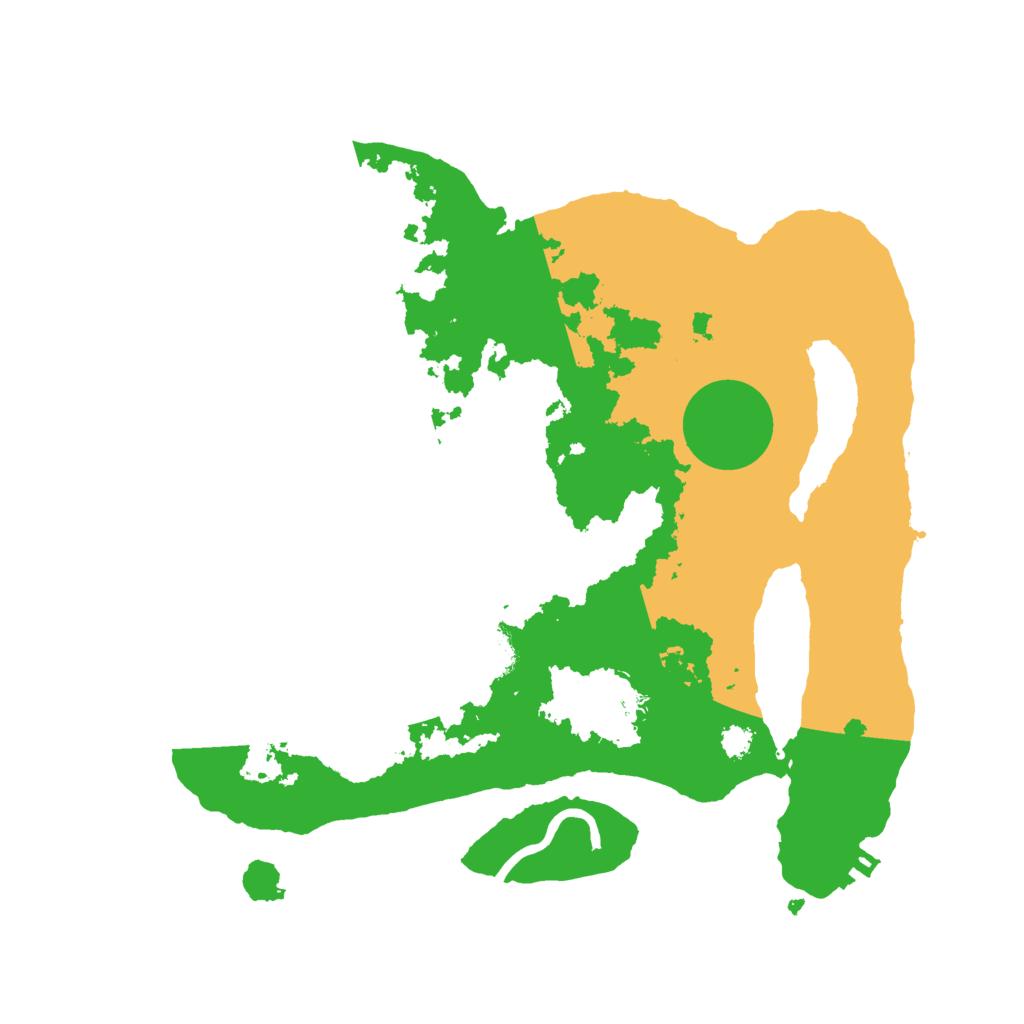 Biome Rust Map: Procedural Map, Size: 3000, Seed: 287430075