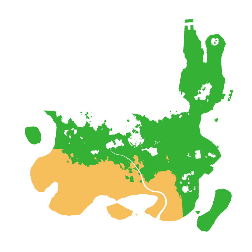 Biome Rust Map: Procedural Map, Size: 3250, Seed: 1488517707