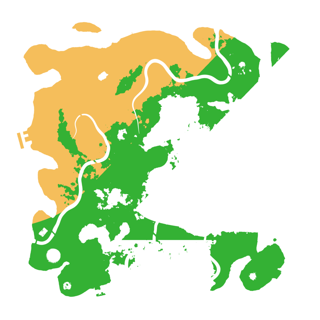 Biome Rust Map: Procedural Map, Size: 4000, Seed: 99902816