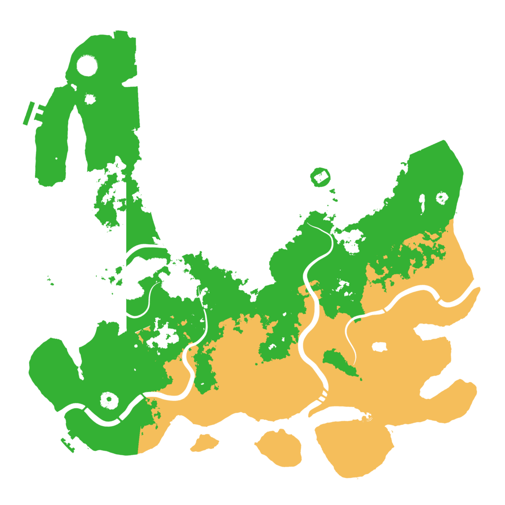 Biome Rust Map: Procedural Map, Size: 4250, Seed: 1397273372