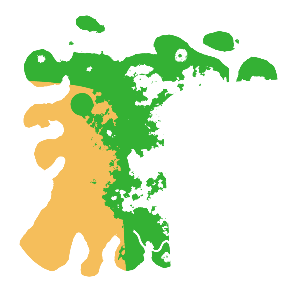 Biome Rust Map: Procedural Map, Size: 3500, Seed: 1361925632