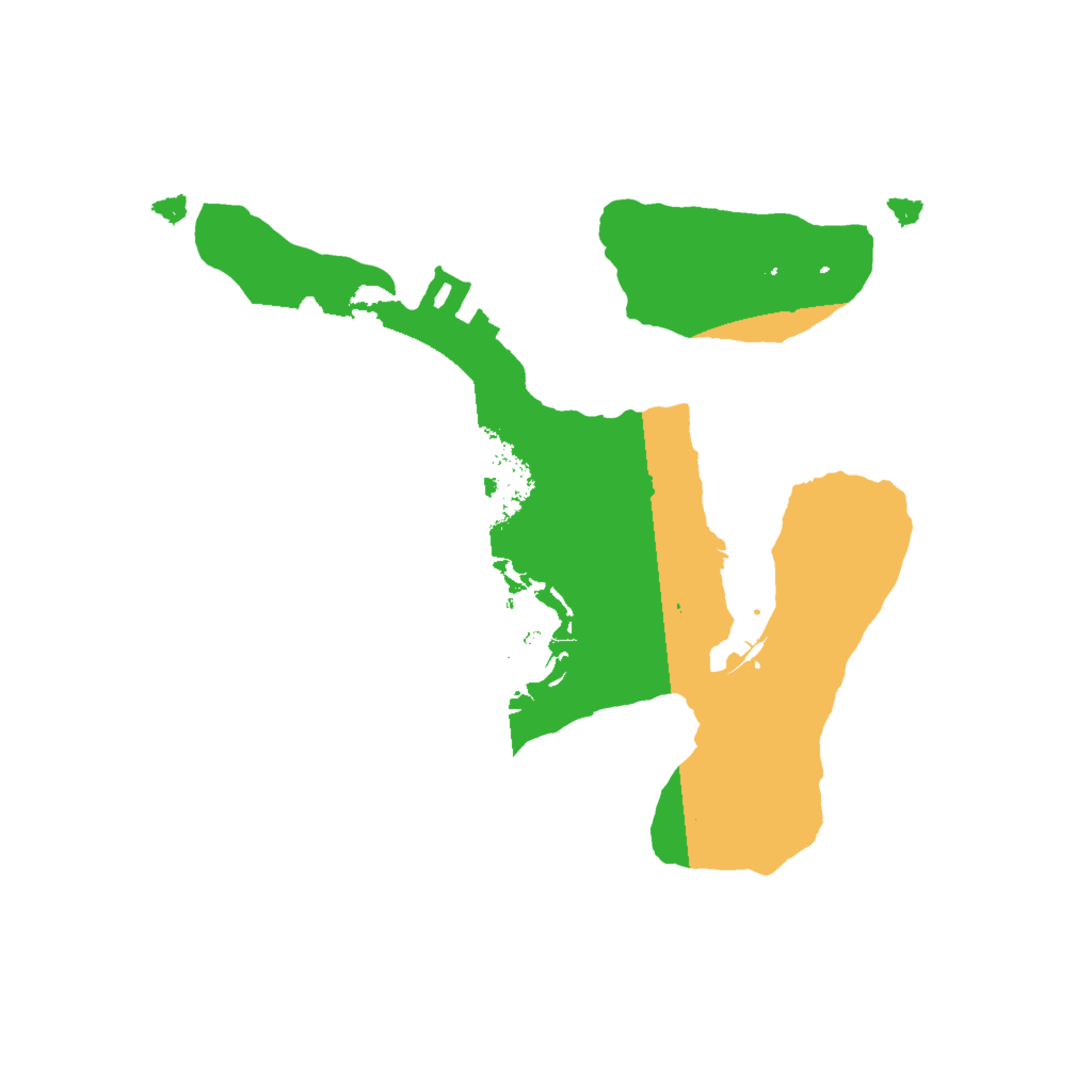 Biome Rust Map: Procedural Map, Size: 1700, Seed: 1501855999