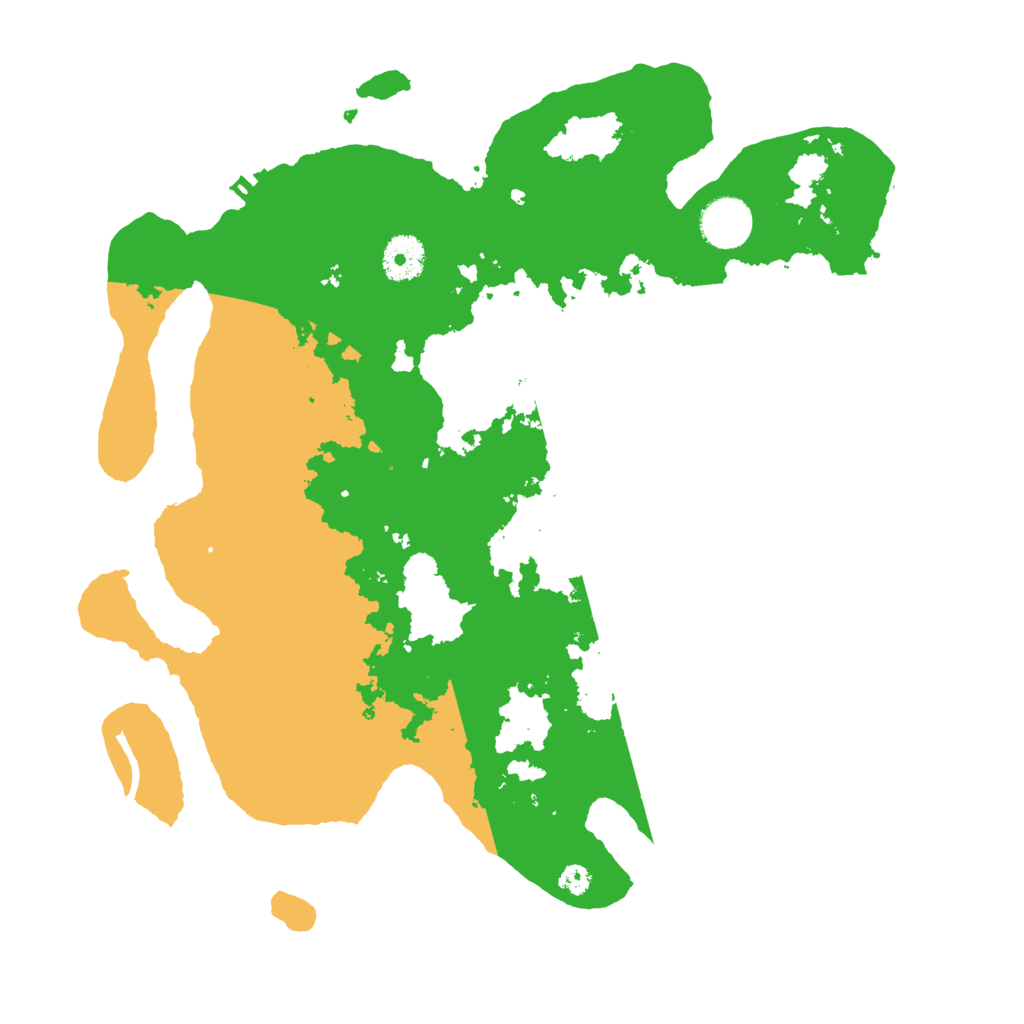 Biome Rust Map: Procedural Map, Size: 3500, Seed: 1029342968