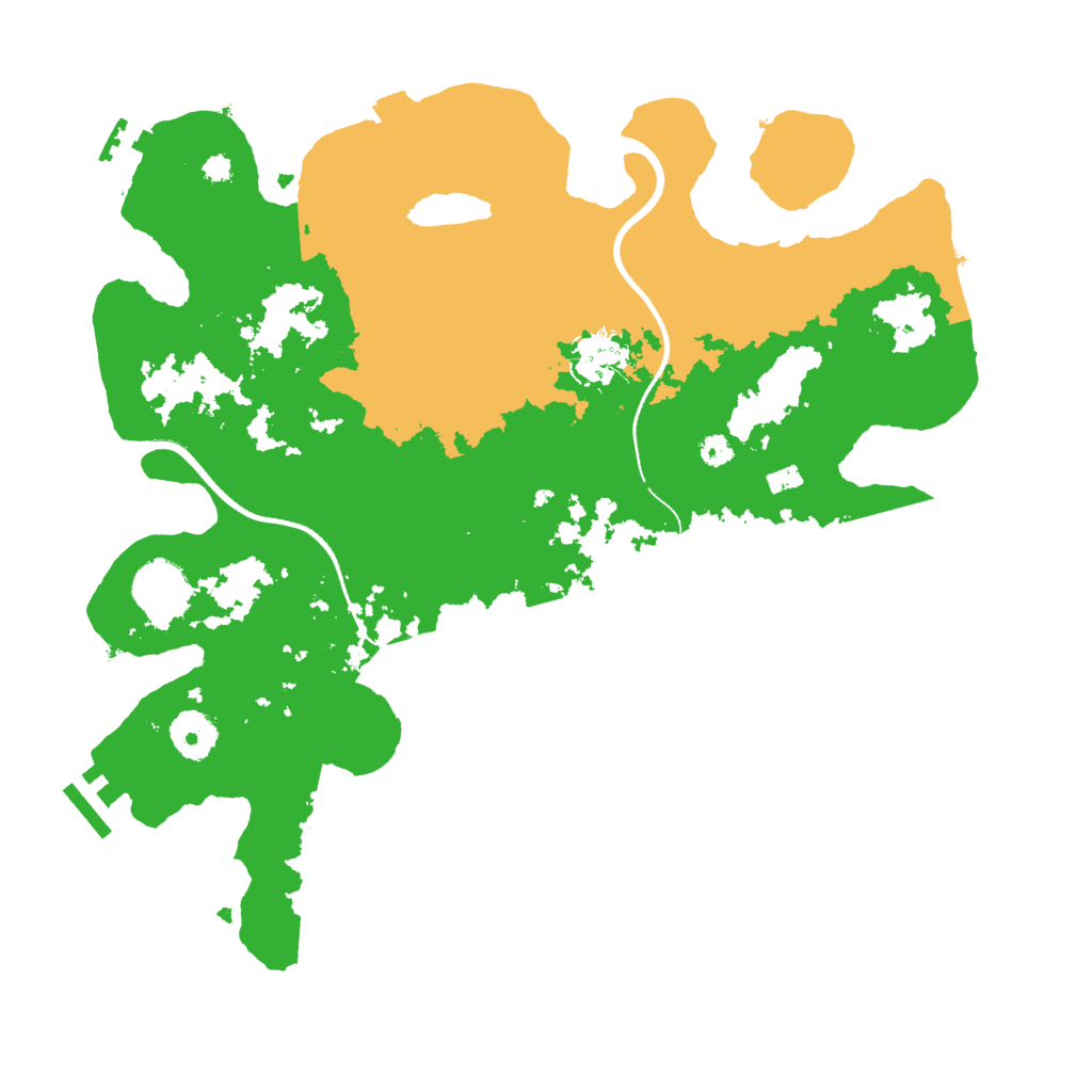 Biome Rust Map: Procedural Map, Size: 3500, Seed: 1852125368