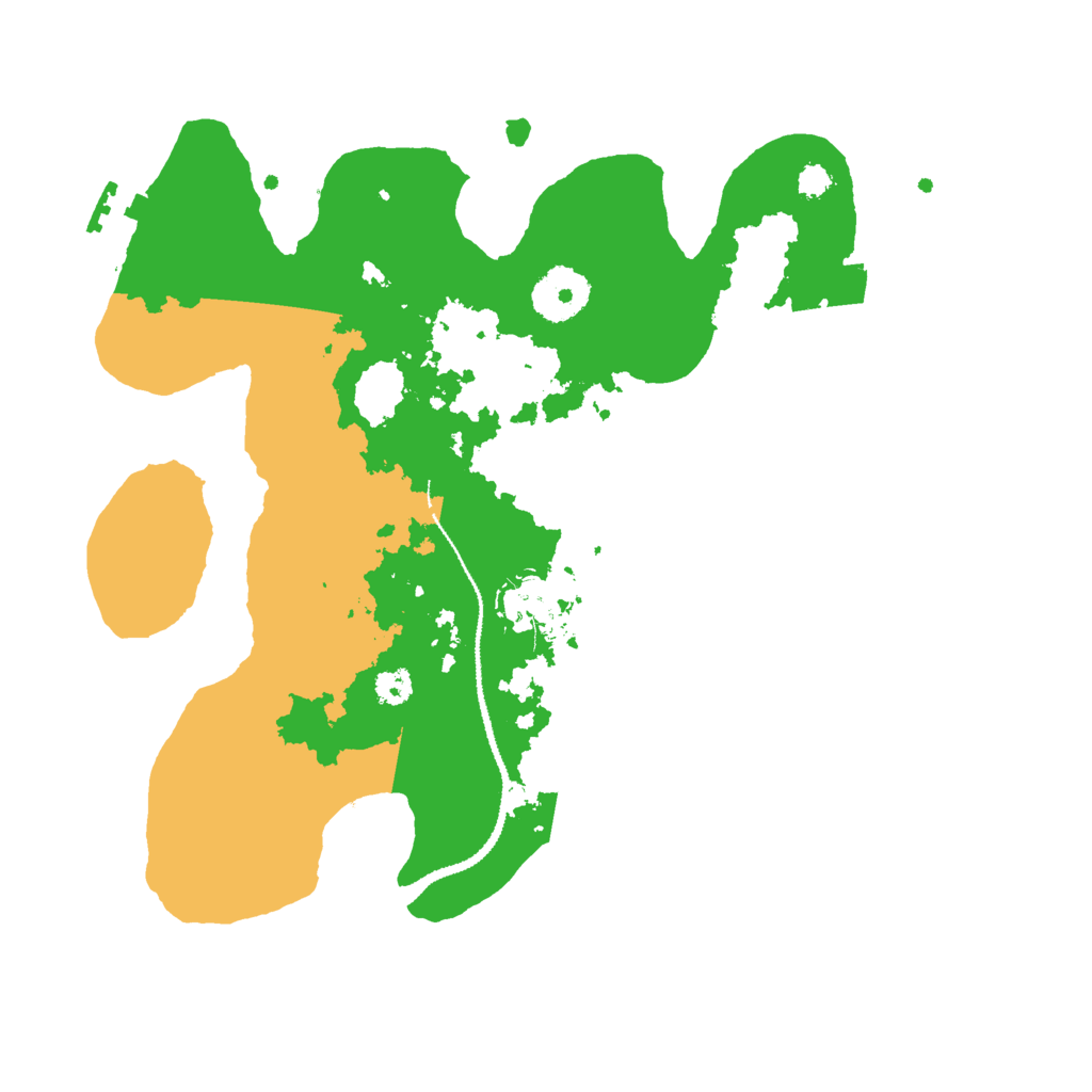 Biome Rust Map: Procedural Map, Size: 3000, Seed: 273141133