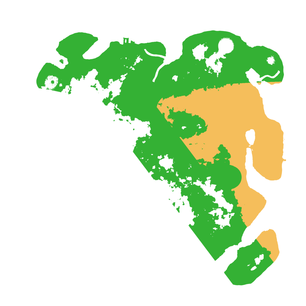 Biome Rust Map: Procedural Map, Size: 3500, Seed: 1636160827