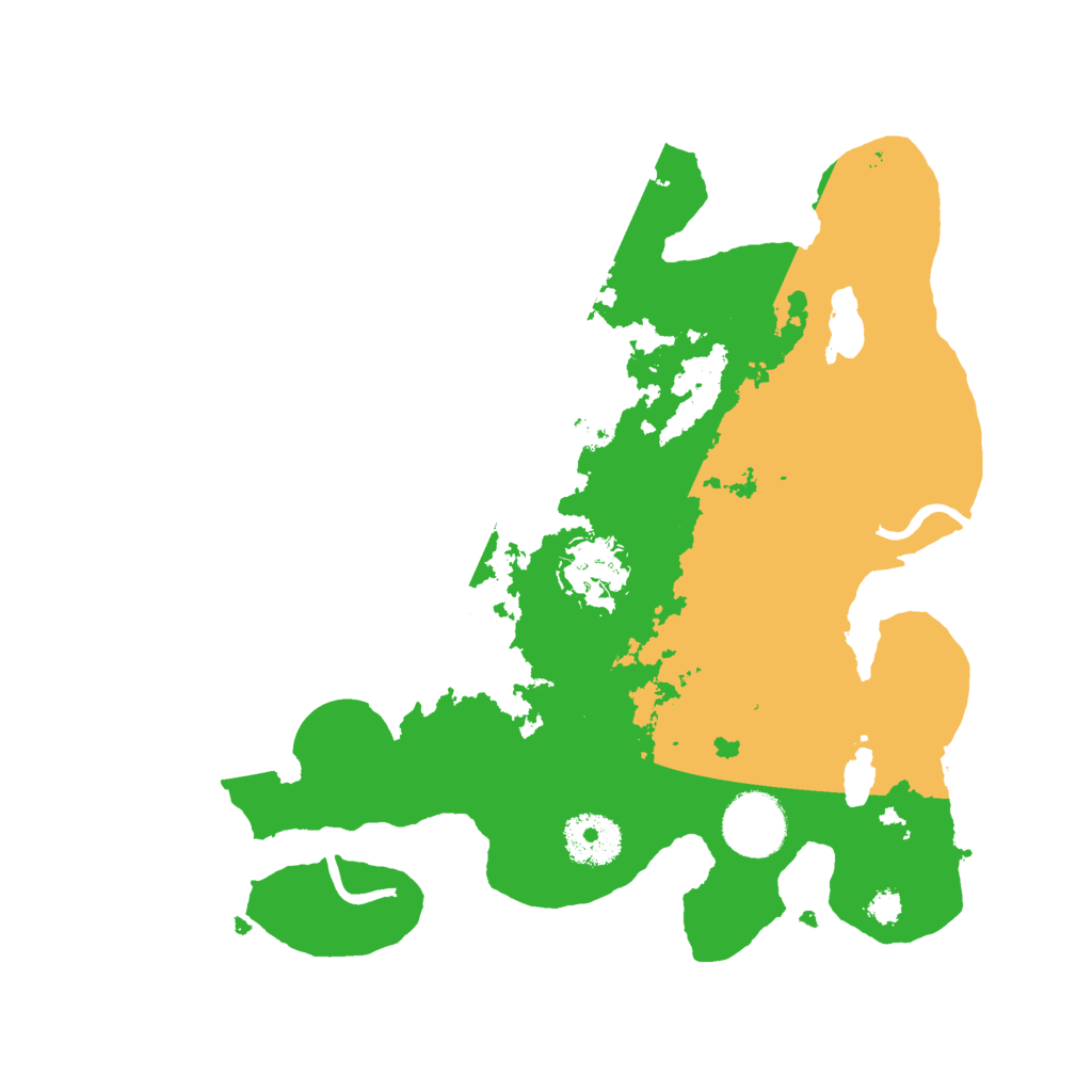 Biome Rust Map: Procedural Map, Size: 3000, Seed: 1673482130