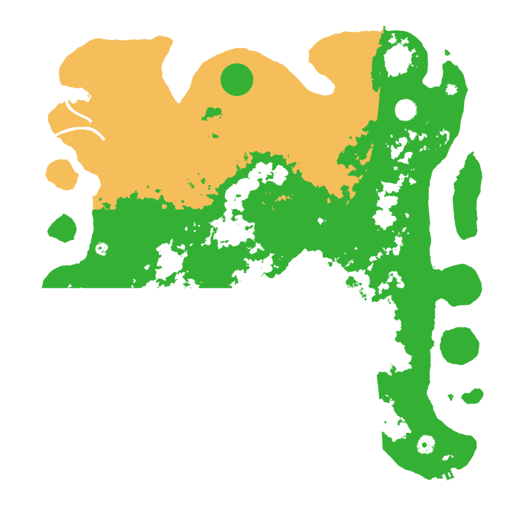 Biome Rust Map: Procedural Map, Size: 4250, Seed: 101843223