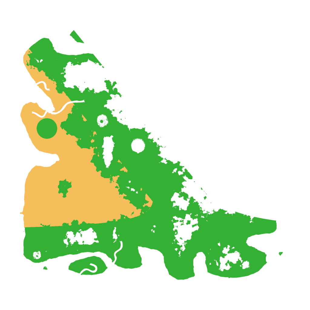 Biome Rust Map: Procedural Map, Size: 4000, Seed: 1205622615