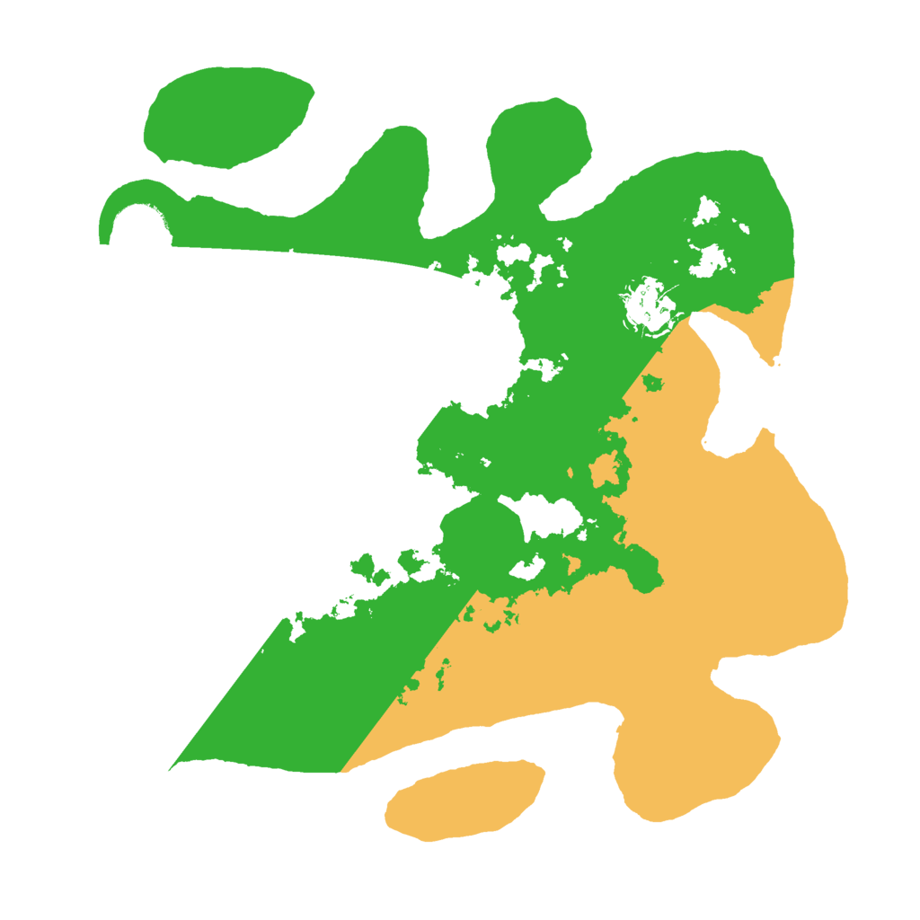 Biome Rust Map: Barren, Size: 3000, Seed: 1808306638