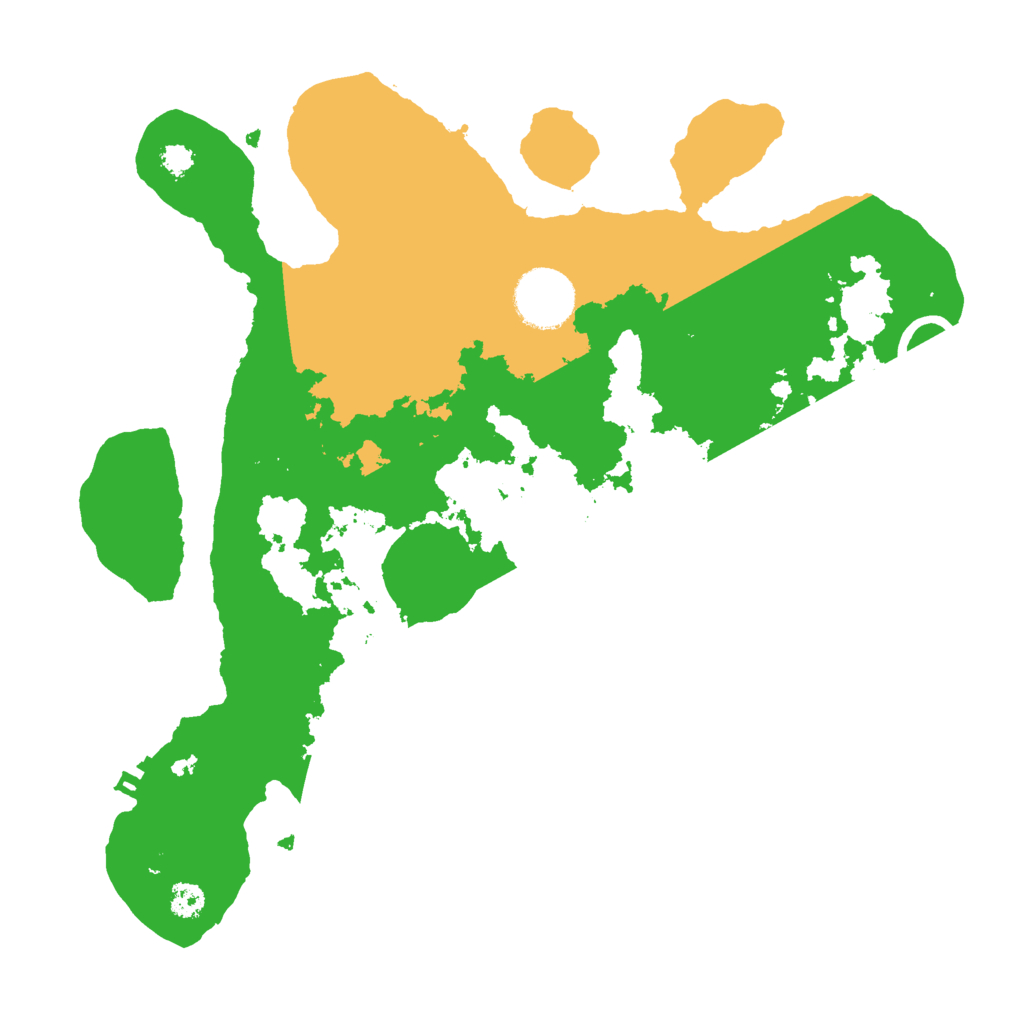 Biome Rust Map: Procedural Map, Size: 3000, Seed: 52600413
