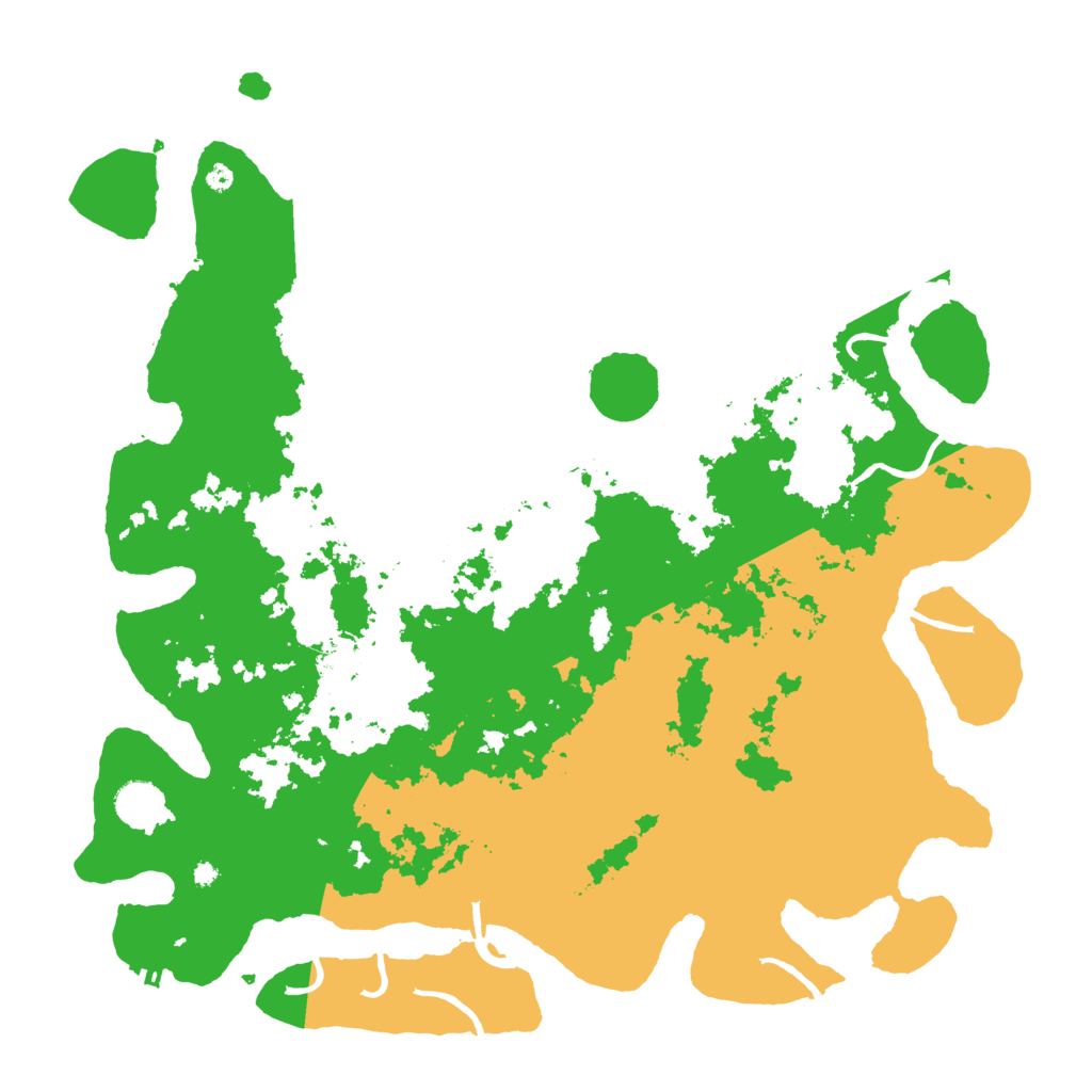 Biome Rust Map: Procedural Map, Size: 4250, Seed: 22511
