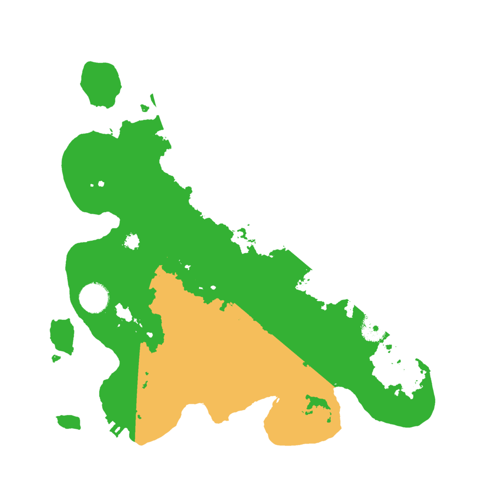 Biome Rust Map: Procedural Map, Size: 3000, Seed: 2101349114