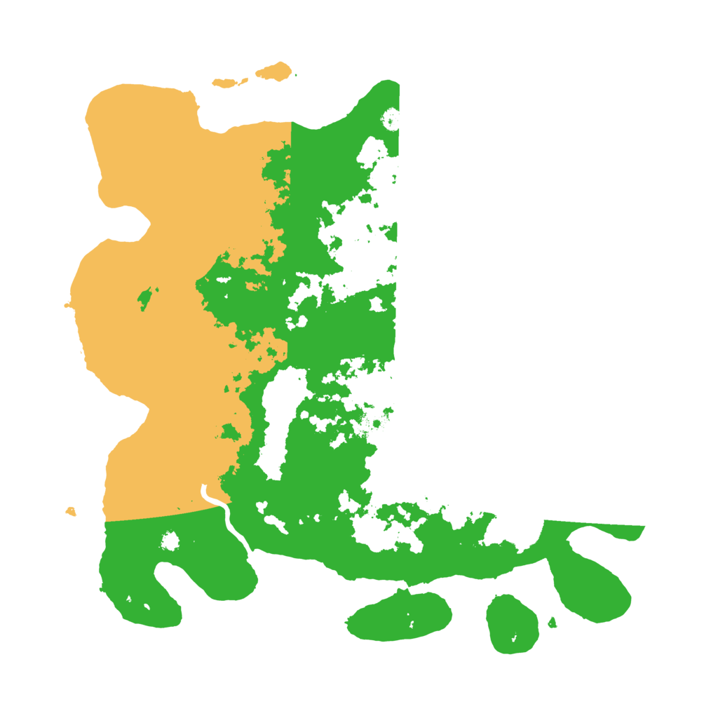 Biome Rust Map: Procedural Map, Size: 3500, Seed: 11353806