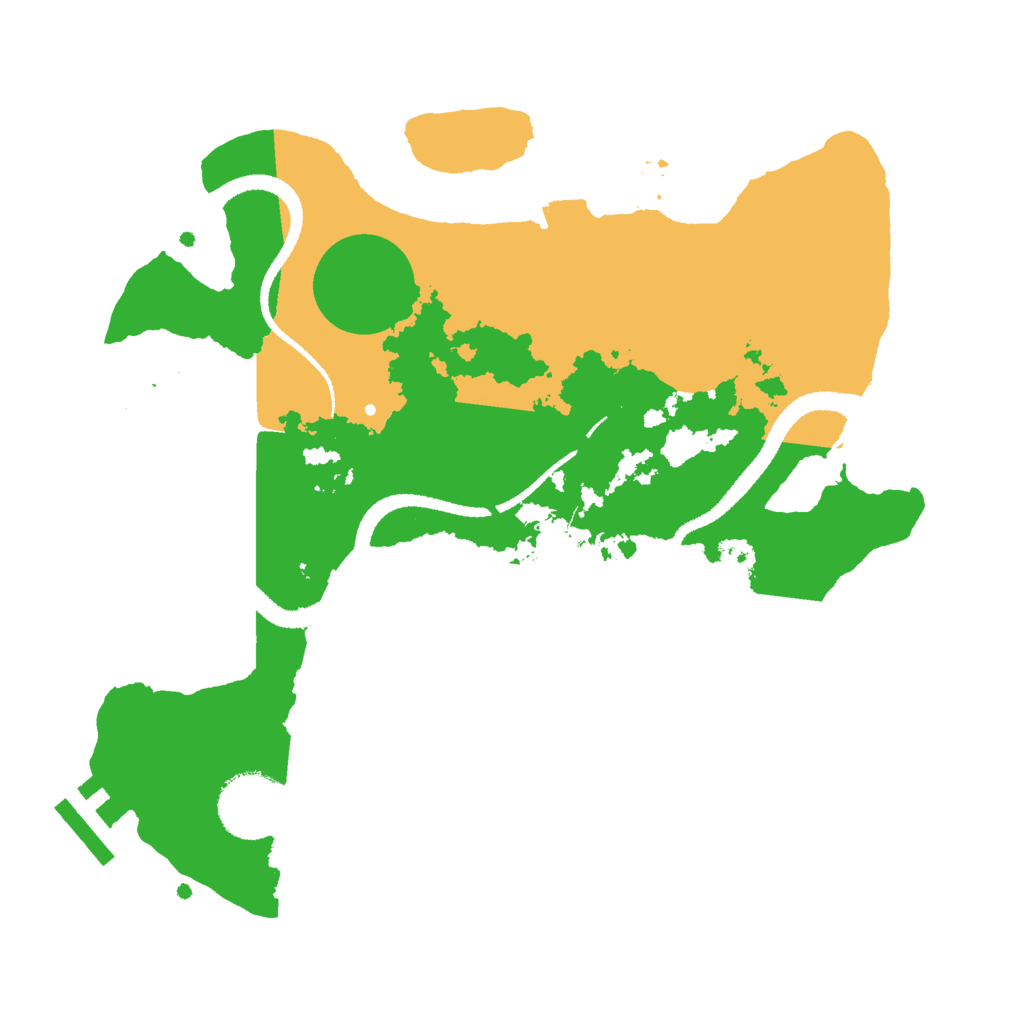 Biome Rust Map: Procedural Map, Size: 2700, Seed: 6759