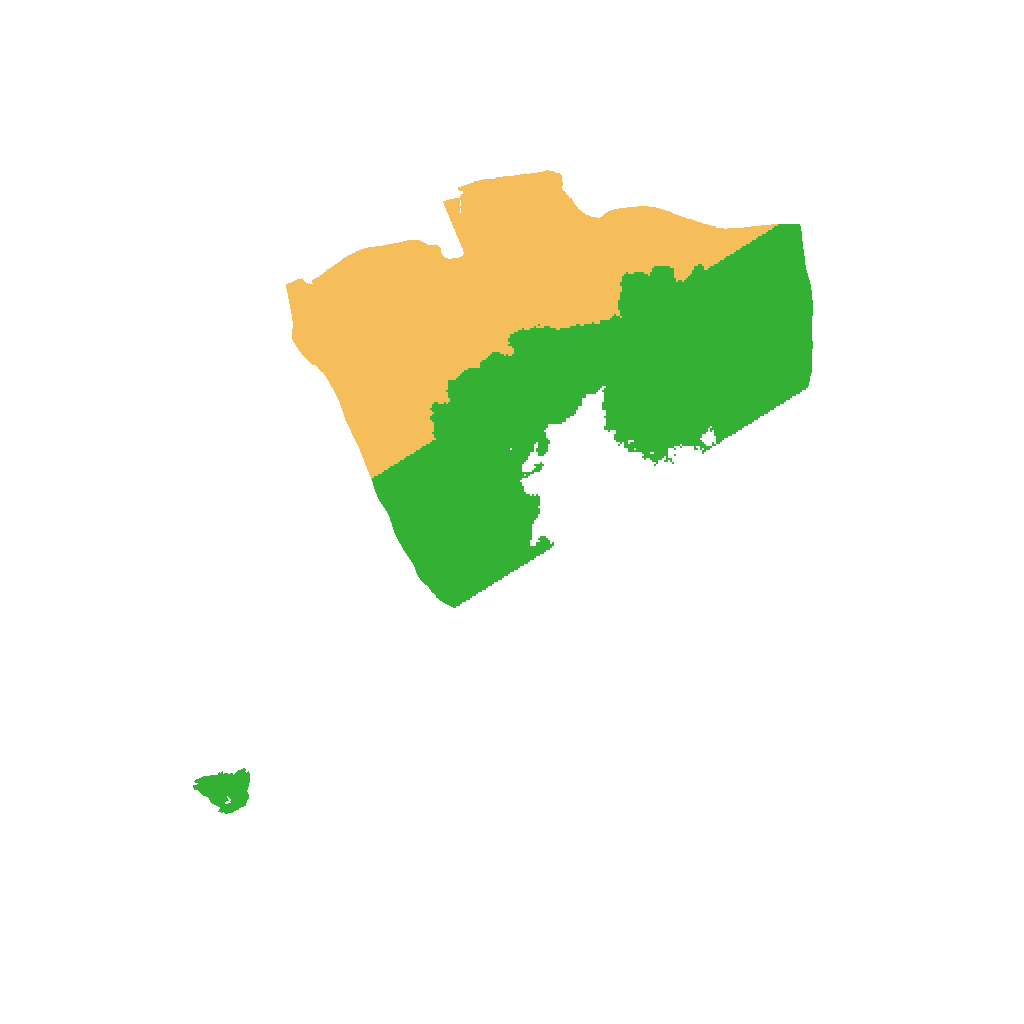 Biome Rust Map: Procedural Map, Size: 1000, Seed: 861352646