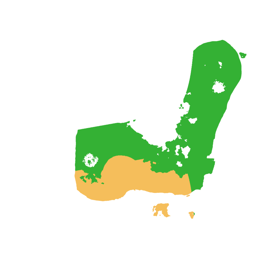 Biome Rust Map: Procedural Map, Size: 2000, Seed: 230406