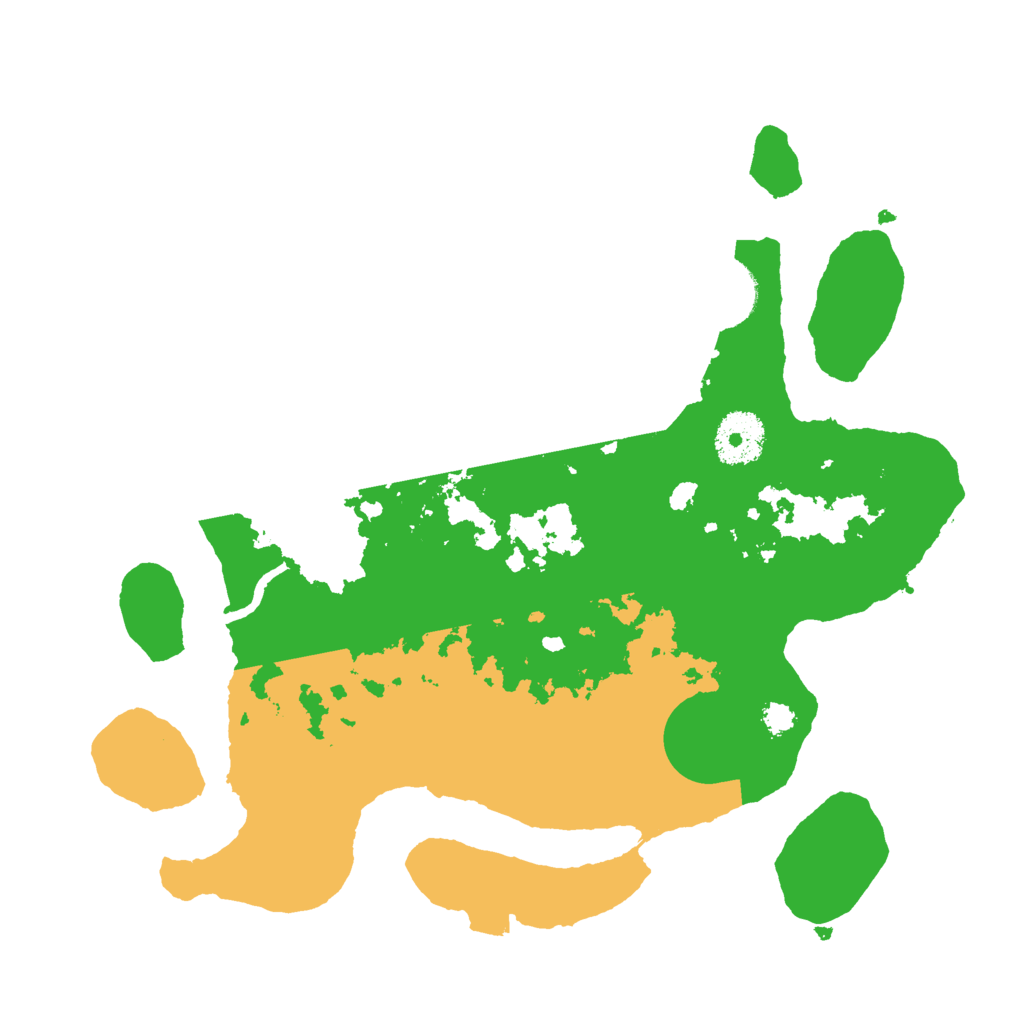 Biome Rust Map: Procedural Map, Size: 3000, Seed: 1562066660