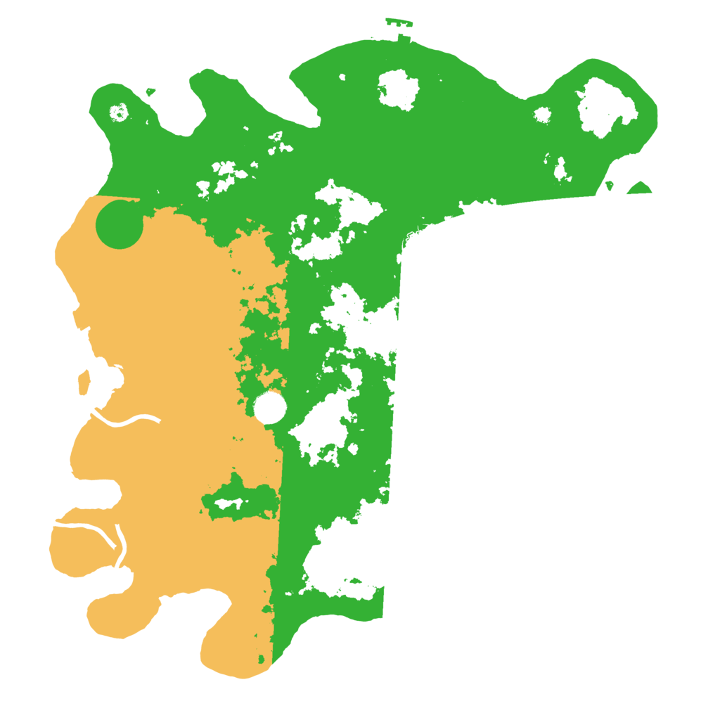 Biome Rust Map: Procedural Map, Size: 4000, Seed: 292727292