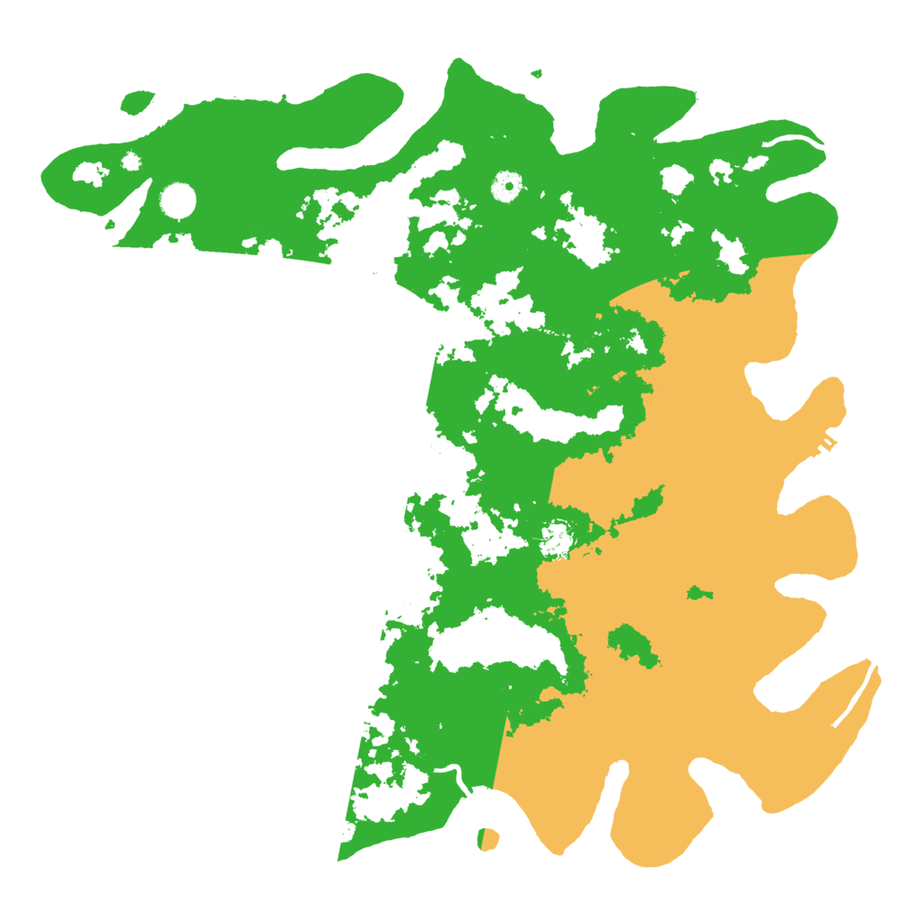Biome Rust Map: Procedural Map, Size: 4500, Seed: 385033935