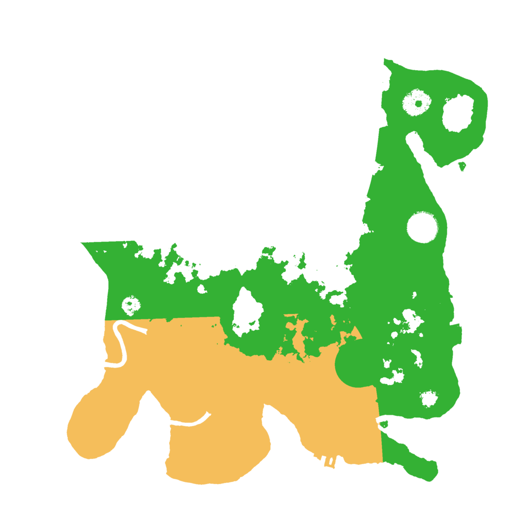 Biome Rust Map: Procedural Map, Size: 3000, Seed: 995963216