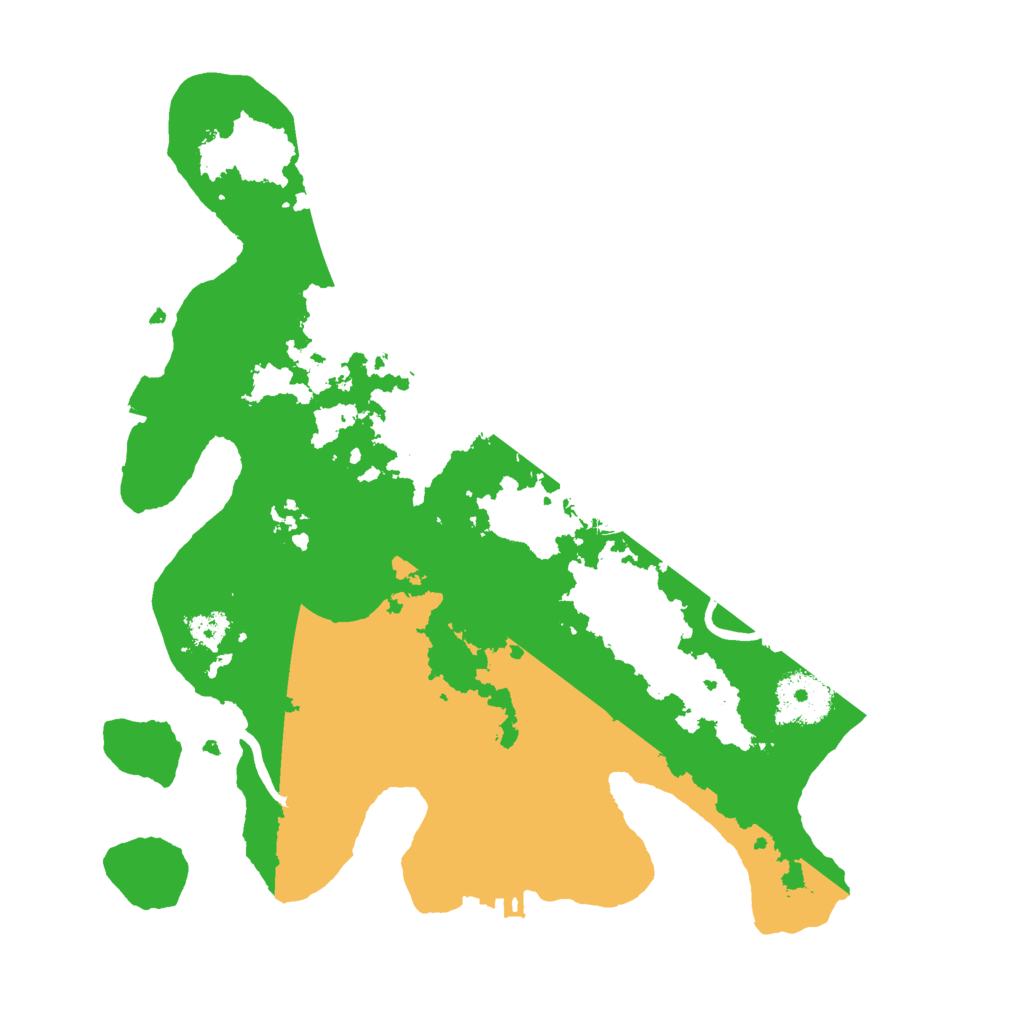 Biome Rust Map: Procedural Map, Size: 3000, Seed: 726171713