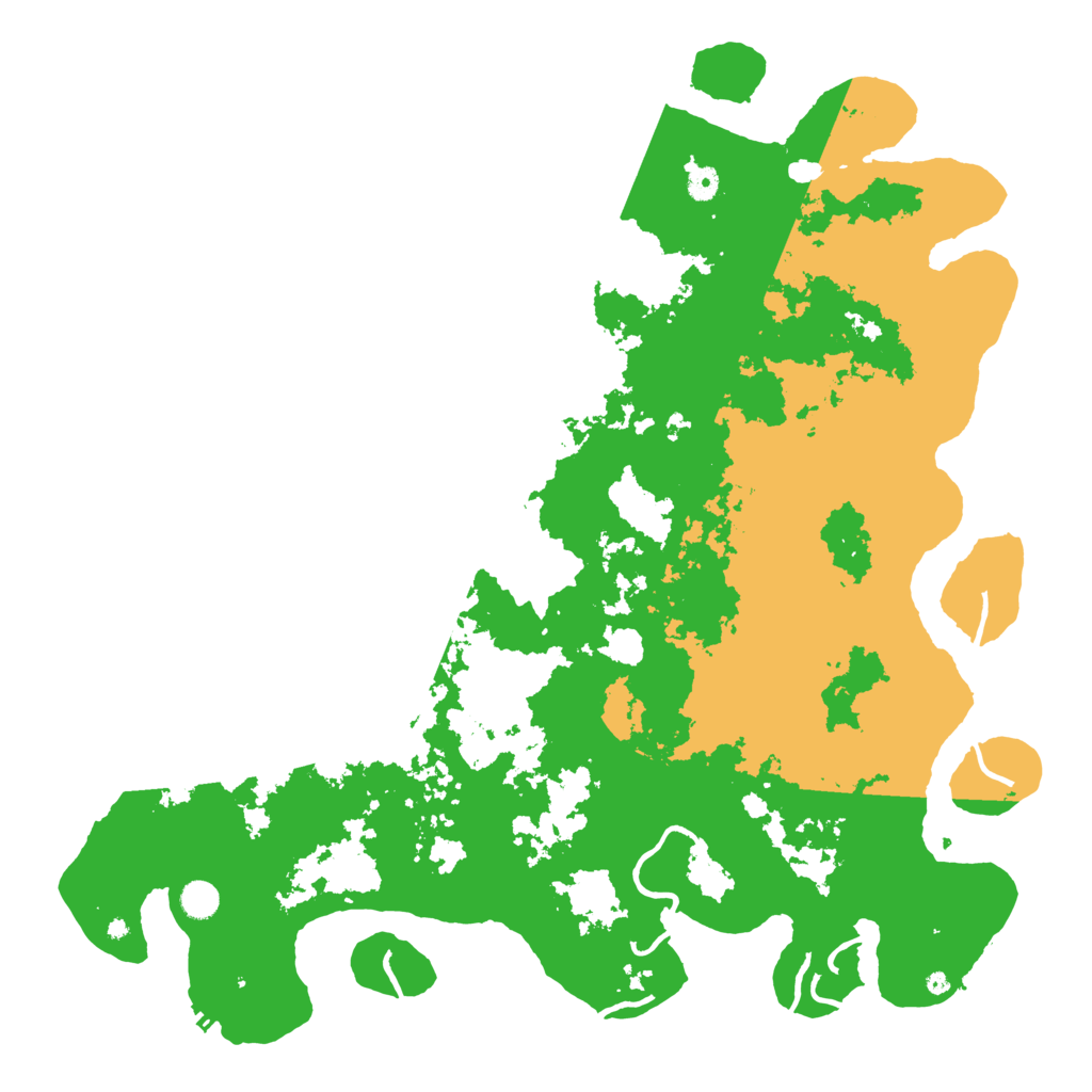 Biome Rust Map: Procedural Map, Size: 5000, Seed: 13061974