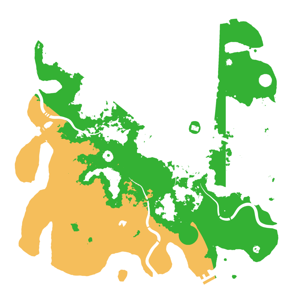Biome Rust Map: Procedural Map, Size: 4250, Seed: 1396735465
