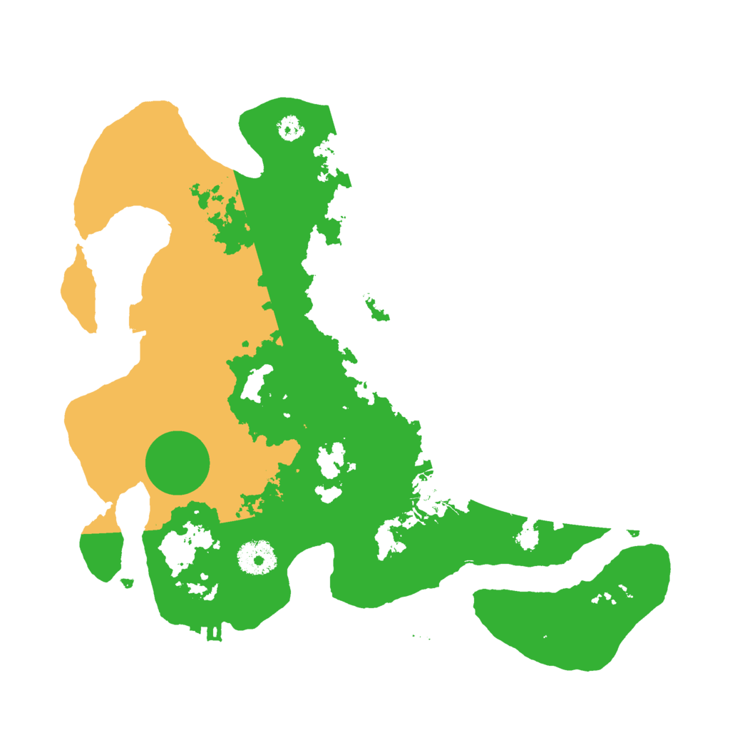 Biome Rust Map: Procedural Map, Size: 3000, Seed: 1470089626