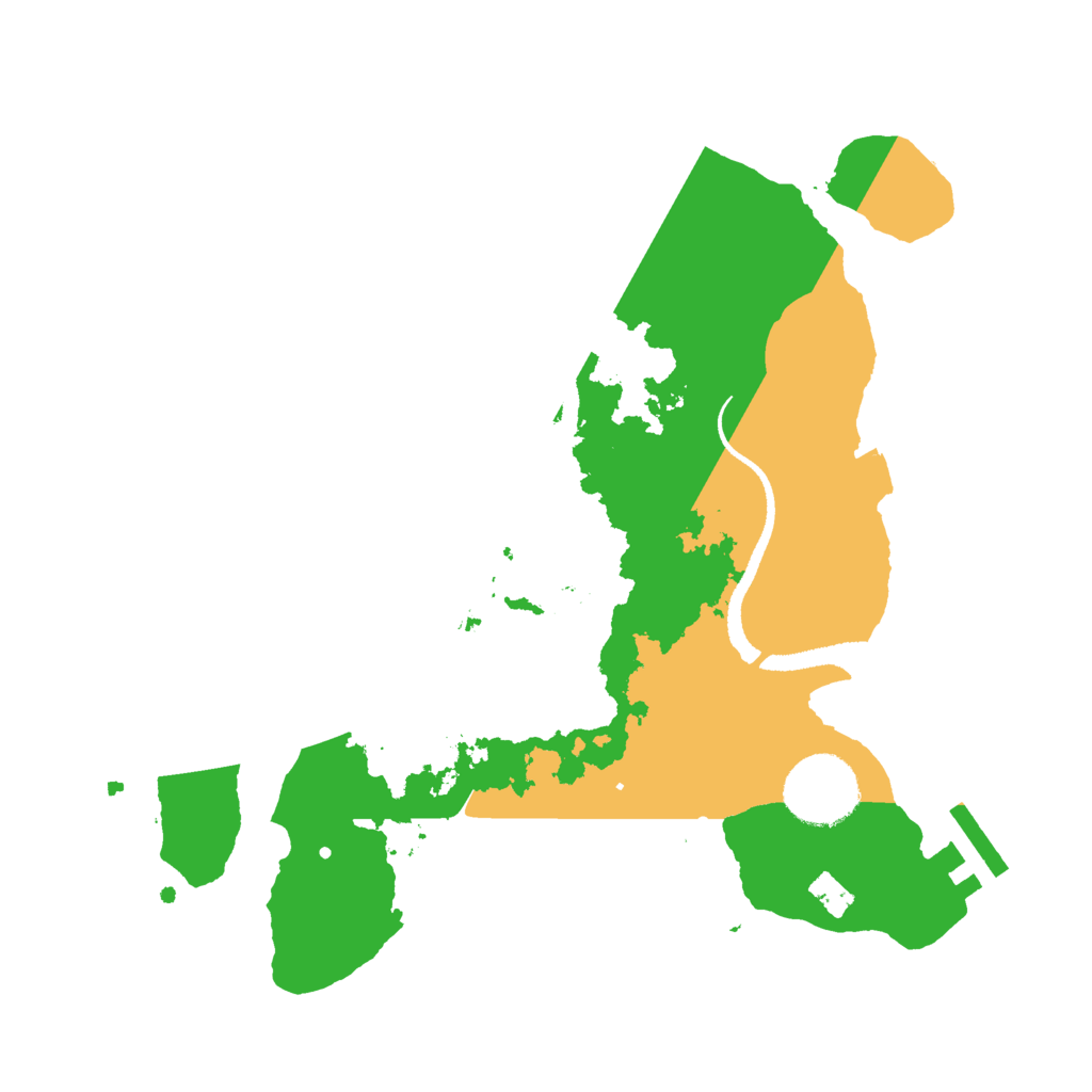 Biome Rust Map: Procedural Map, Size: 2700, Seed: 346701249
