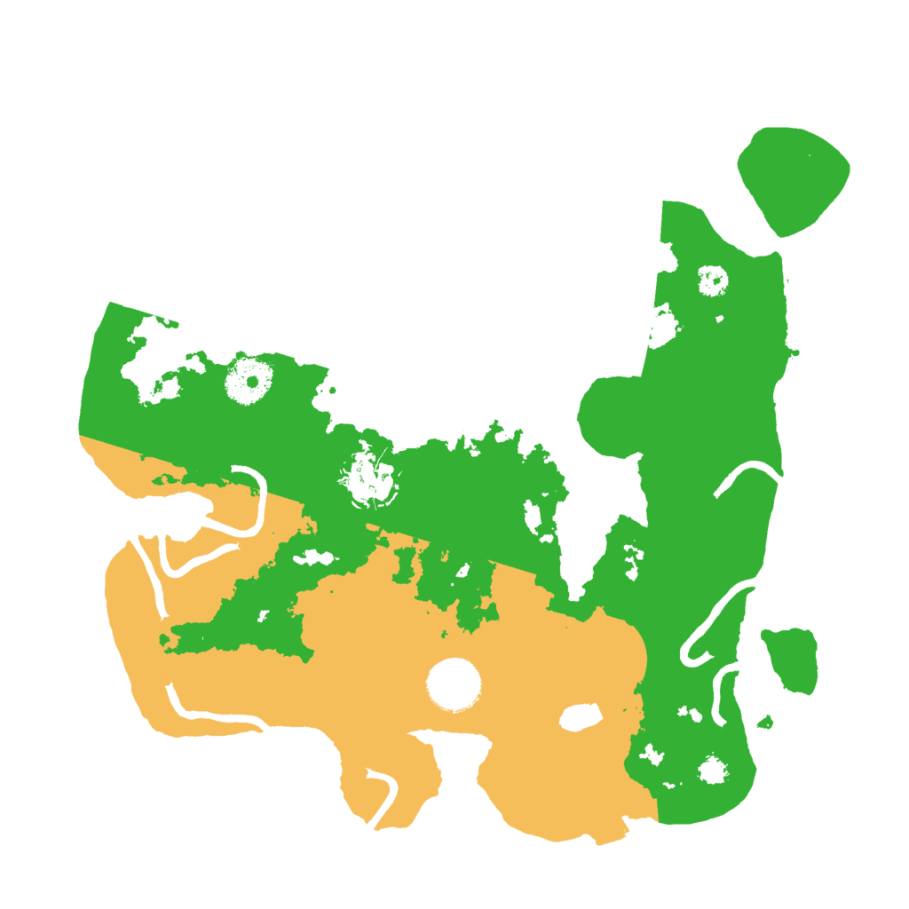 Biome Rust Map: Procedural Map, Size: 3000, Seed: 2141532210