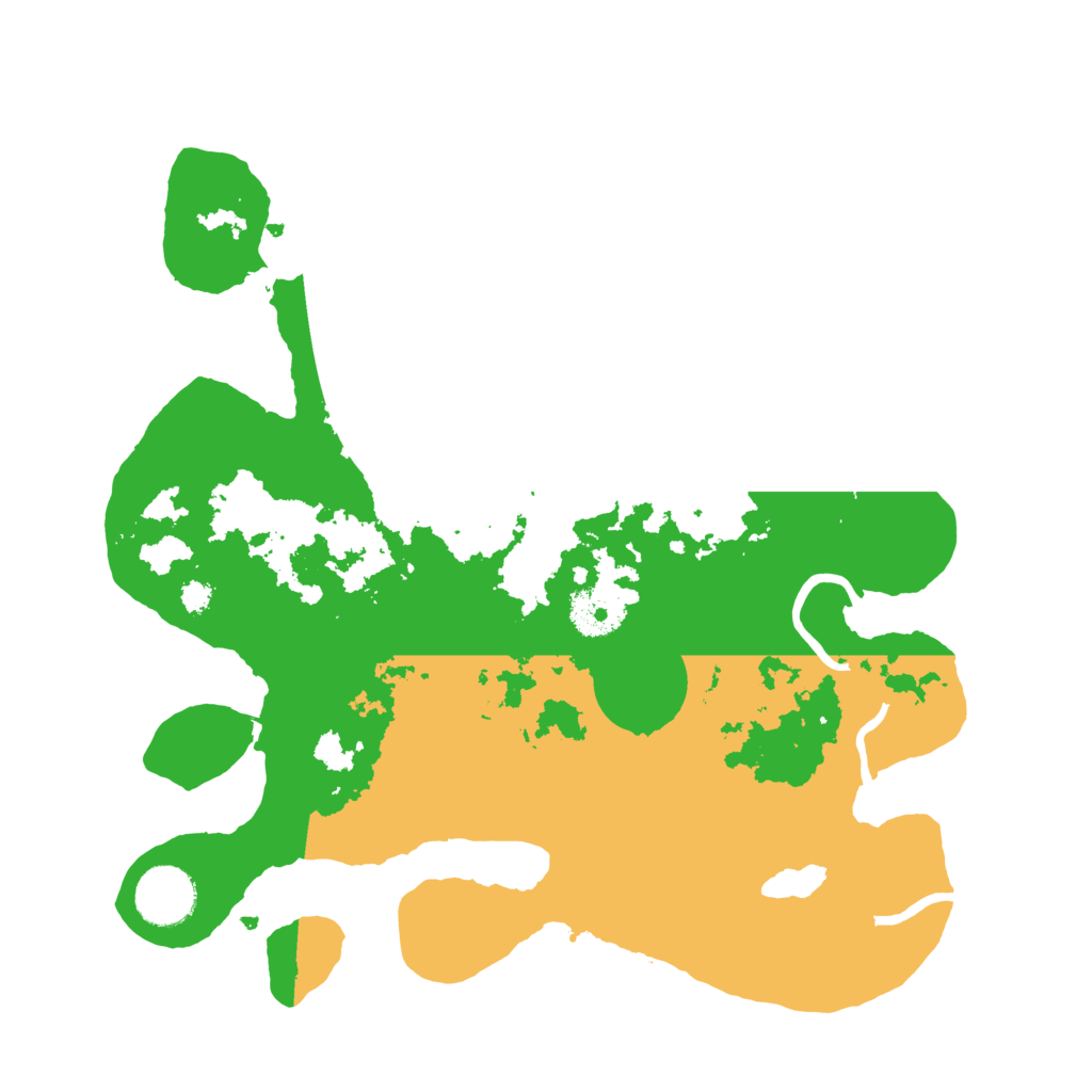 Biome Rust Map: Procedural Map, Size: 3200, Seed: 85672358