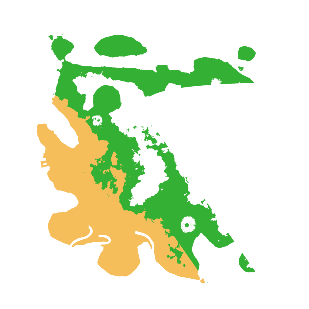 Biome Rust Map: Procedural Map, Size: 3000, Seed: 4068572