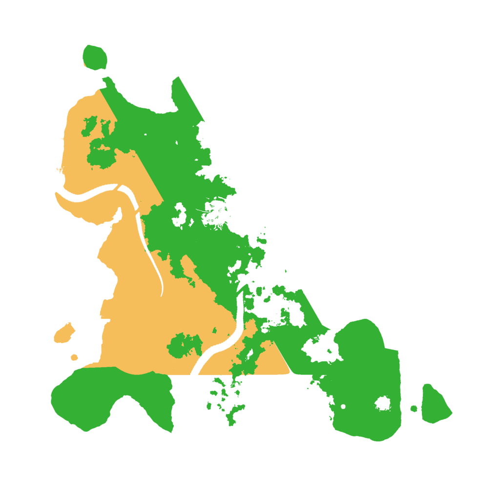 Biome Rust Map: Procedural Map, Size: 3000, Seed: 1984998506