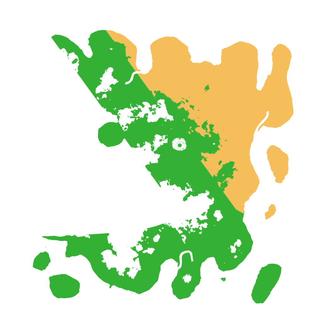 Biome Rust Map: Procedural Map, Size: 3500, Seed: 1228796981