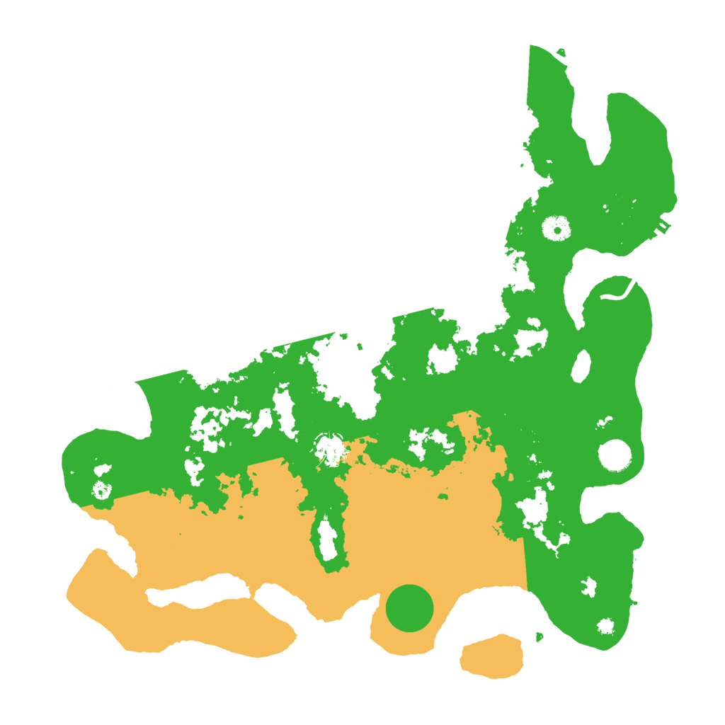 Biome Rust Map: Procedural Map, Size: 4000, Seed: 488392028
