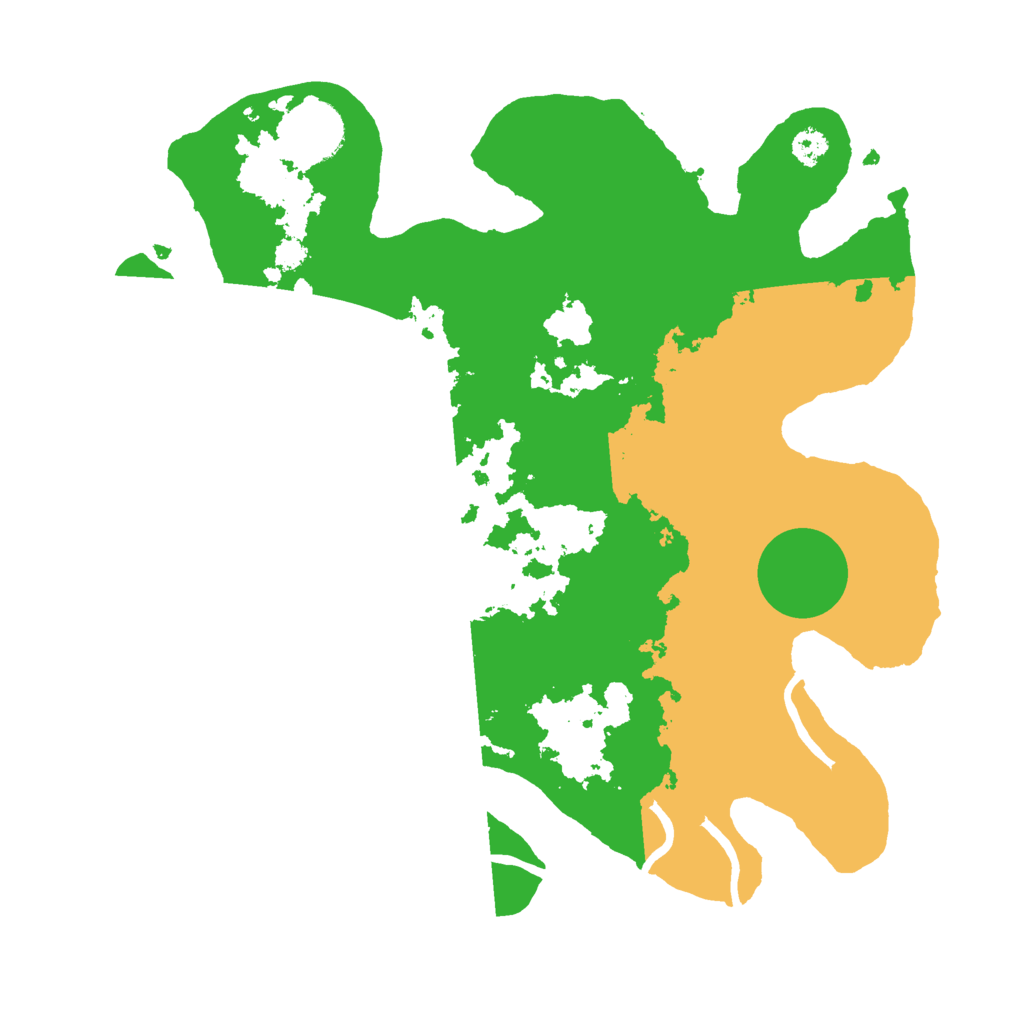 Biome Rust Map: Procedural Map, Size: 3000, Seed: 3285014